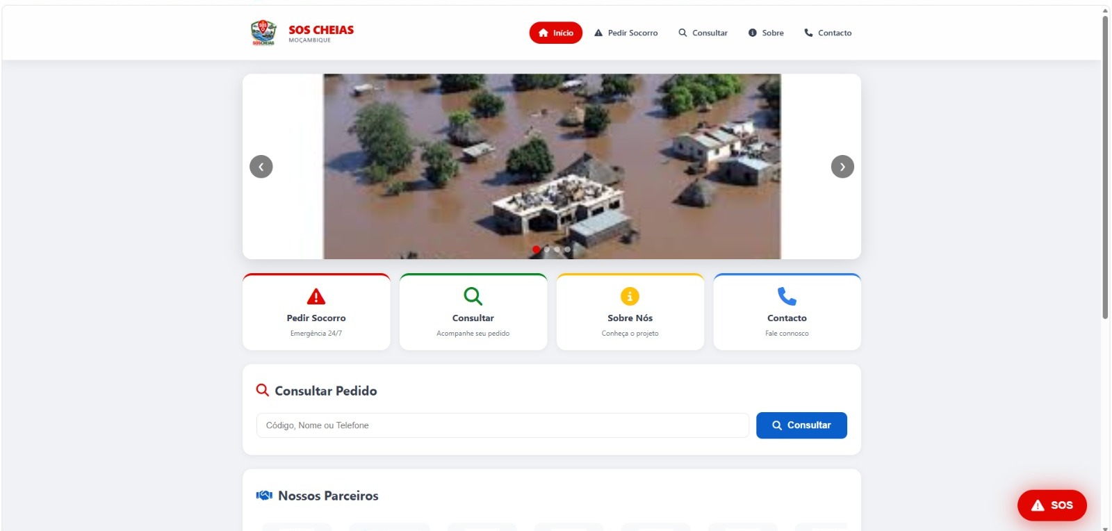 SOS Cheias Moçambique